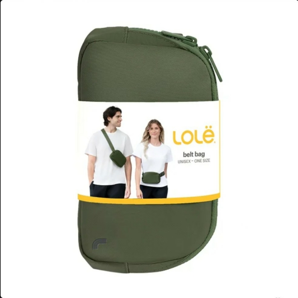 LOLË Green Belt Bag